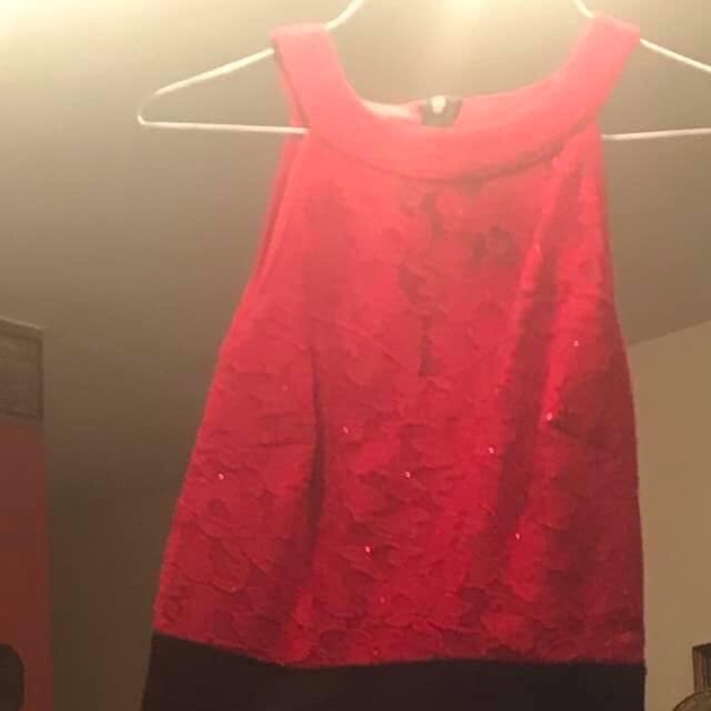 Black and Red Formal Dress